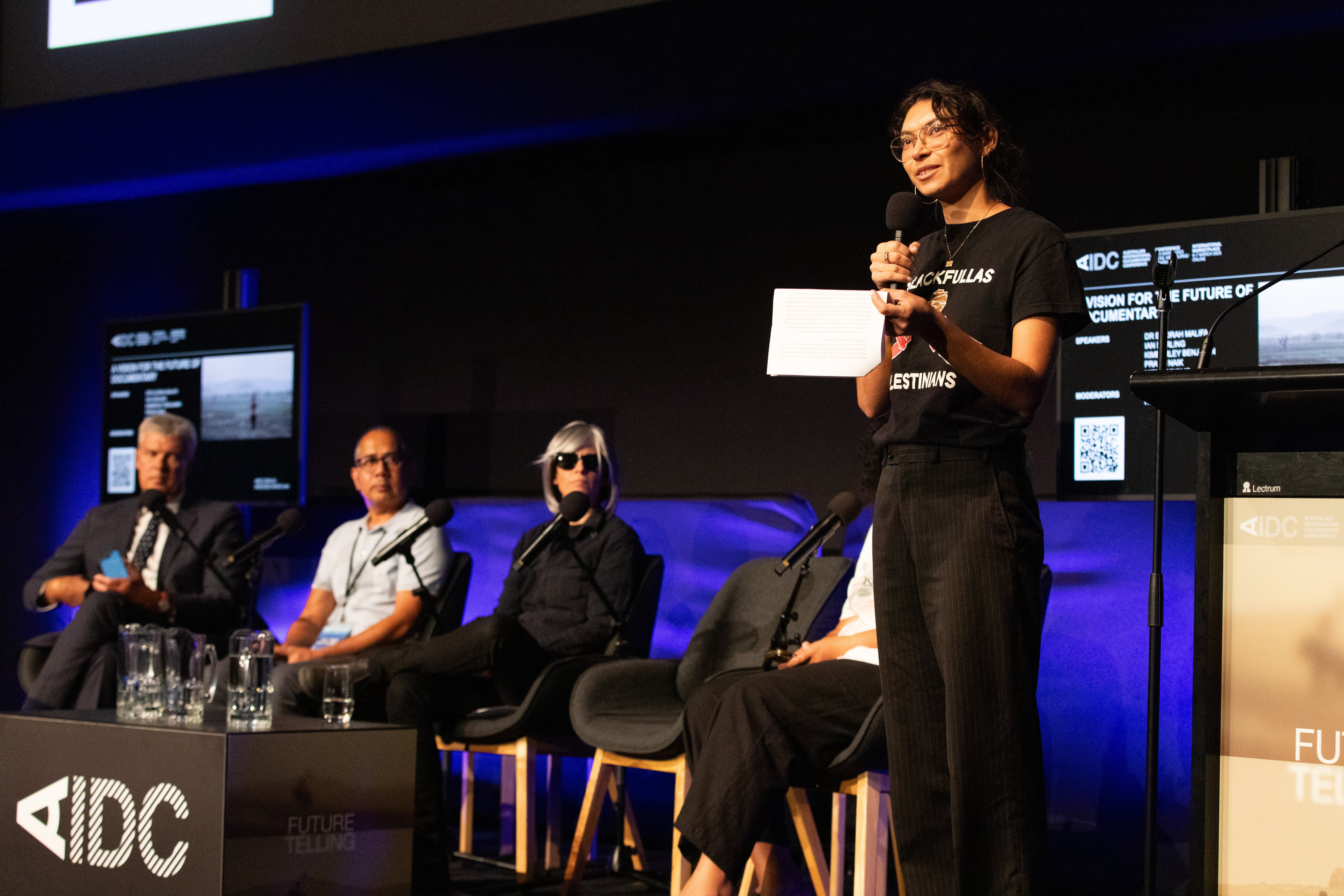 Kimba Benjamin Presenting